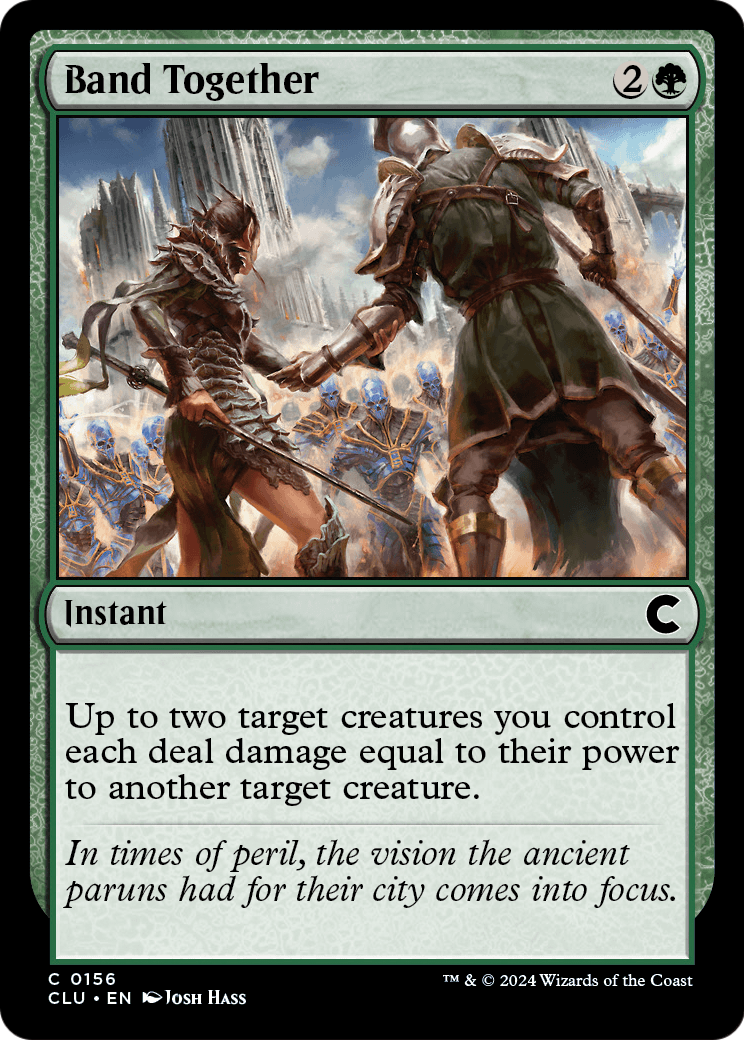 Band Together (CLU-156) [Ravnica: Clue Edition]