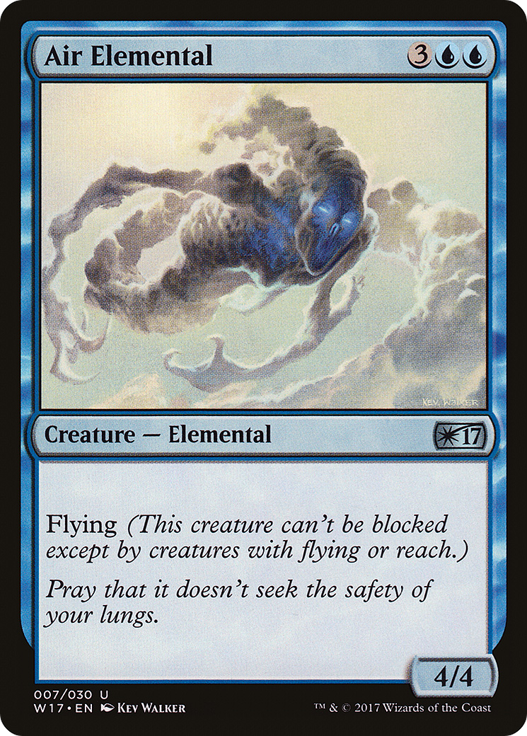 Air Elemental (W17-007) [Welcome Deck 2017]