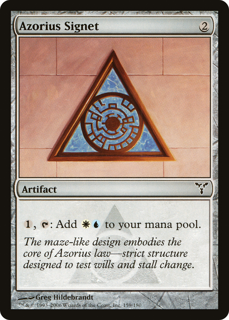Azorius Signet (DIS-159) [Dissension]