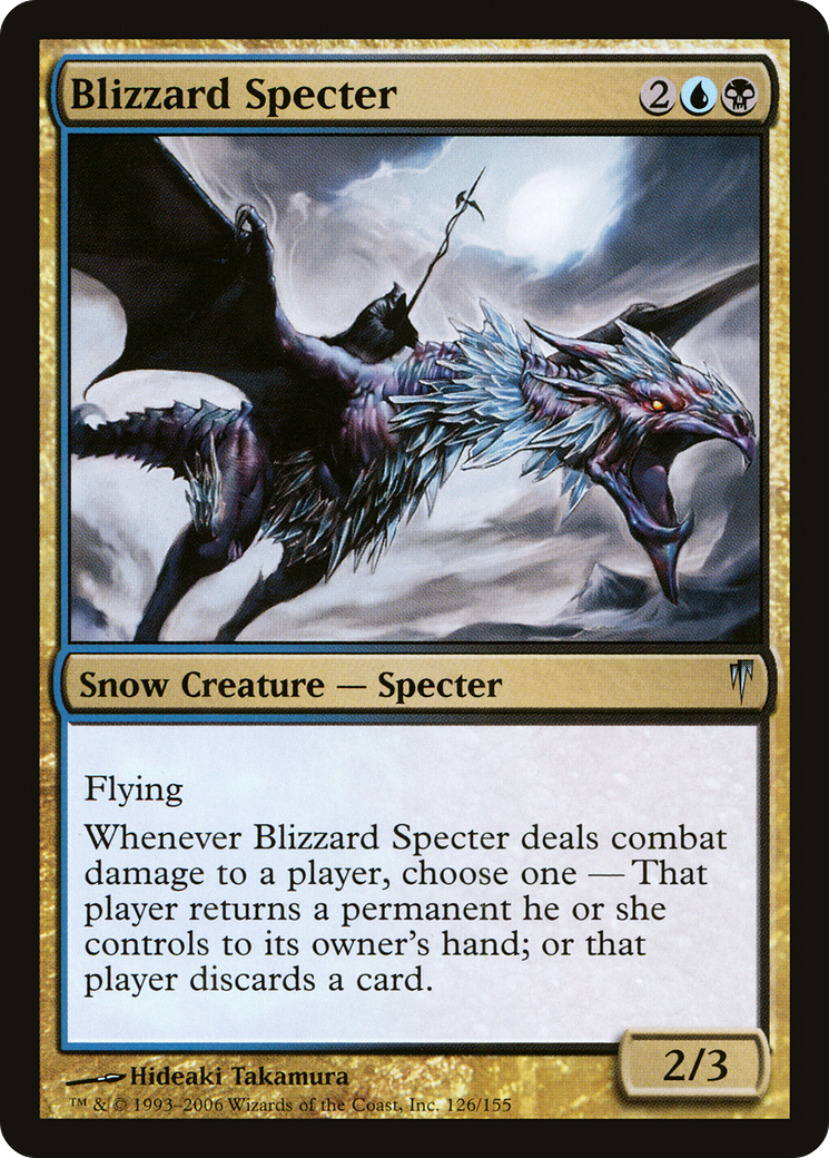 Blizzard Specter (CSP-126) [Coldsnap] Foil