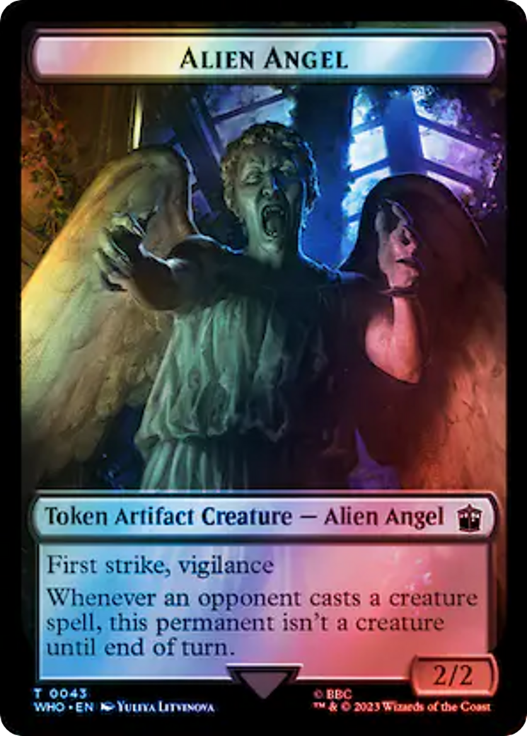 Alien Angel (TWHO-043) [Doctor Who Tokens] Foil