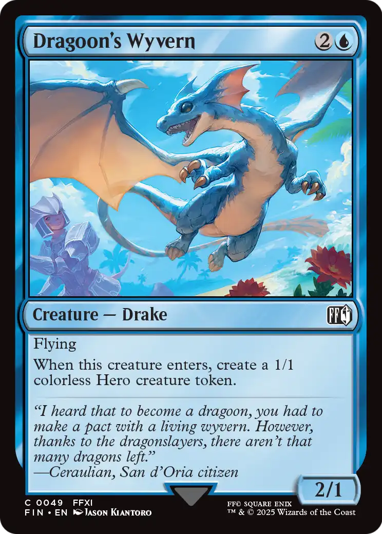 Dragoon's Wyvern (FIN-049) [FINAL FANTASY]