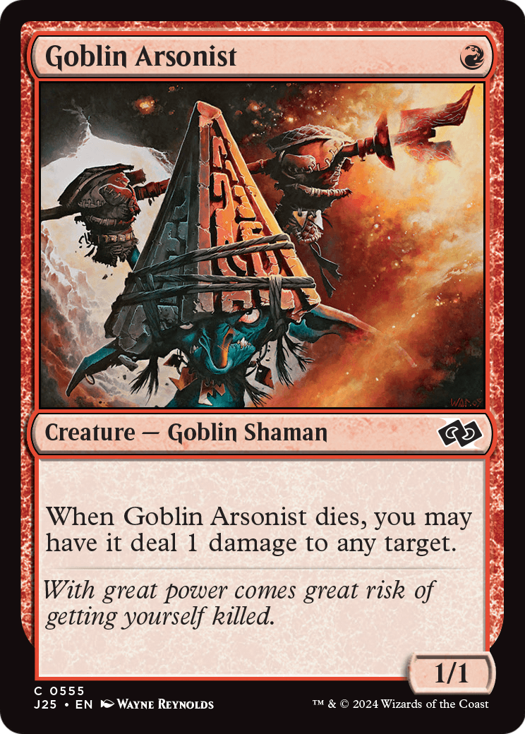 Goblin Arsonist (J25-555) [Foundations Jumpstart]