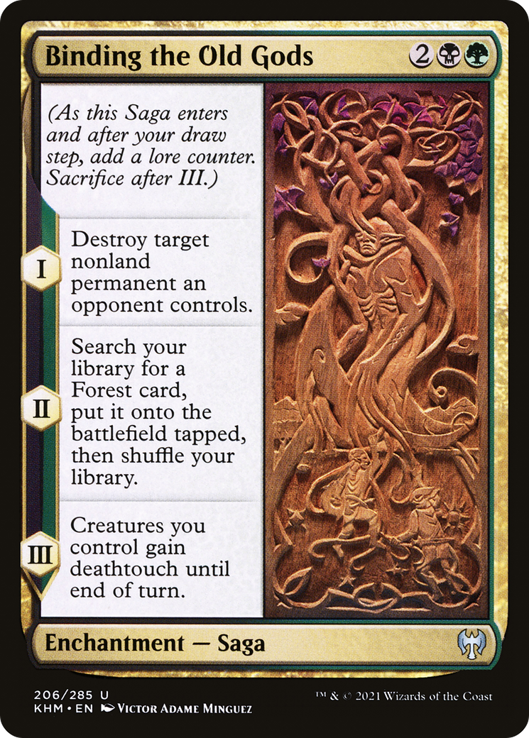 Binding the Old Gods (KHM-206) [Kaldheim] Foil