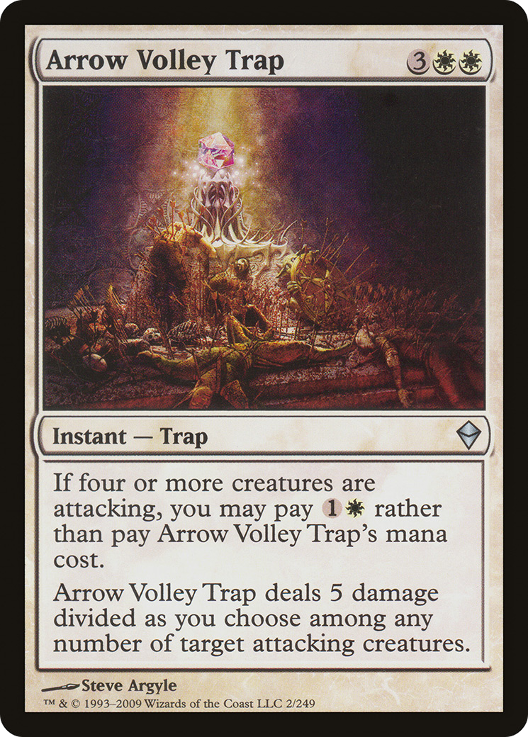 Arrow Volley Trap (ZEN-002) [Zendikar] Foil
