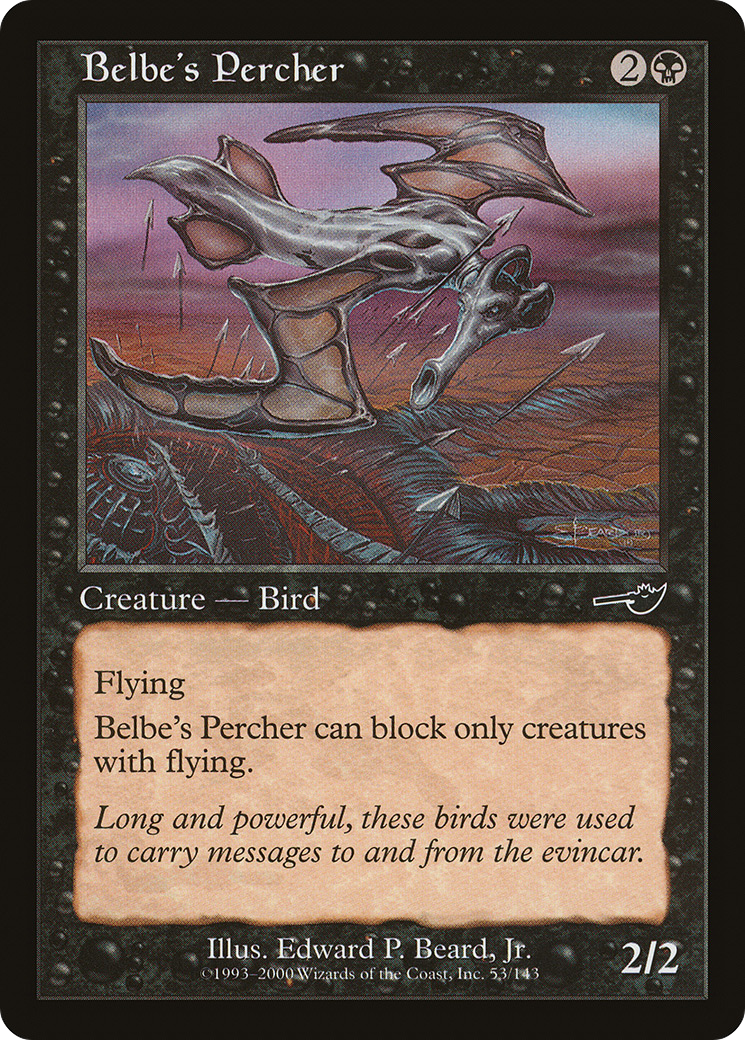 Belbe's Percher (NMS-053) [Nemesis] Foil