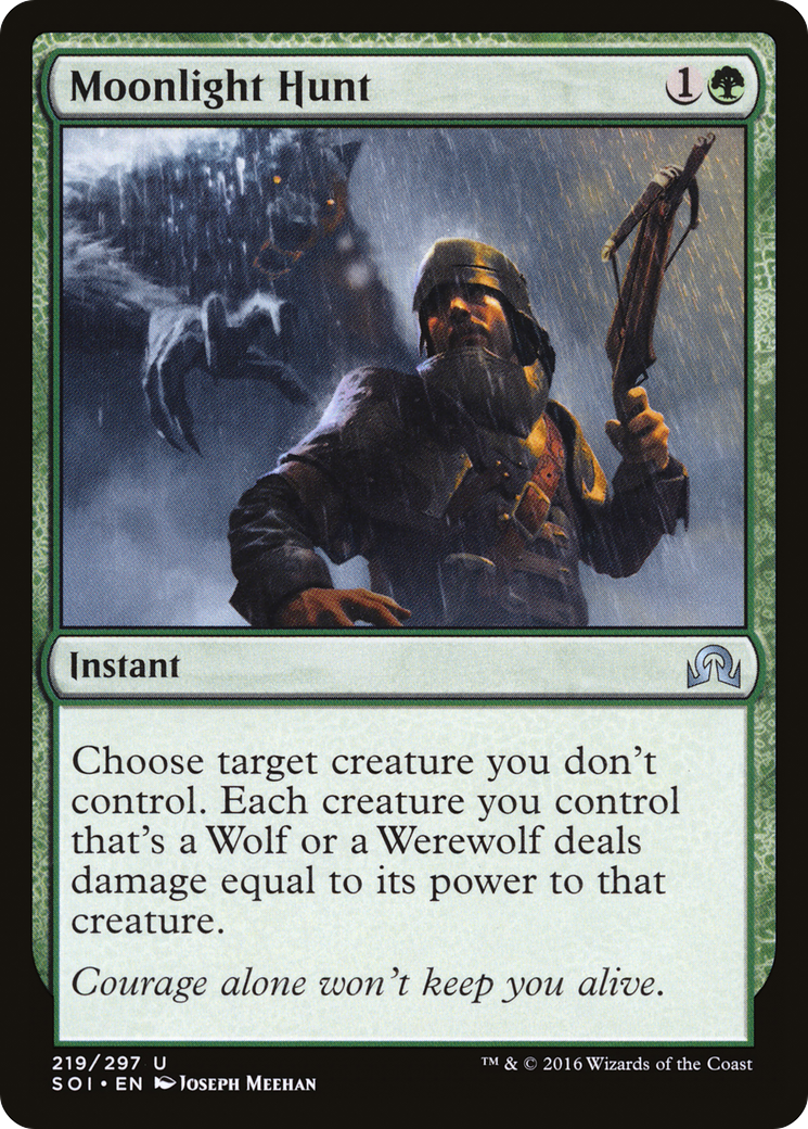 Moonlight Hunt (SOI-219) [Shadows over Innistrad]