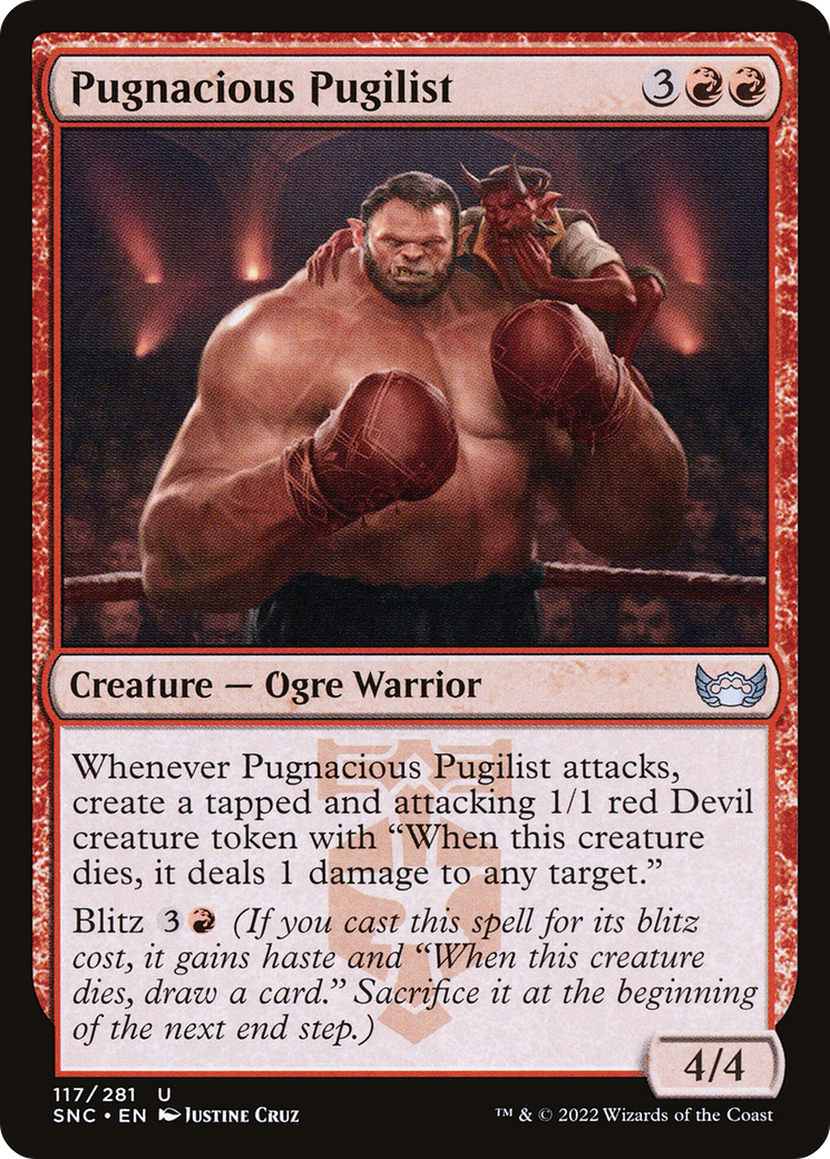Pugnacious Pugilist (SNC-117) [Streets of New Capenna]