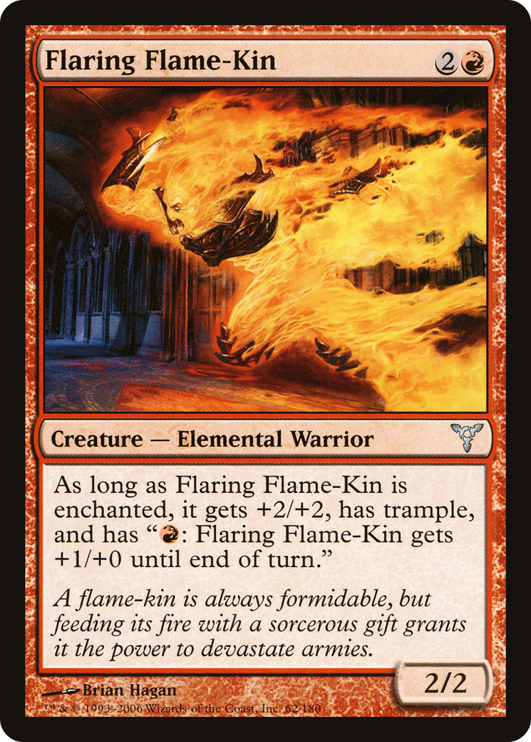 Flaring Flame-Kin (DIS-062) [Dissension] Foil