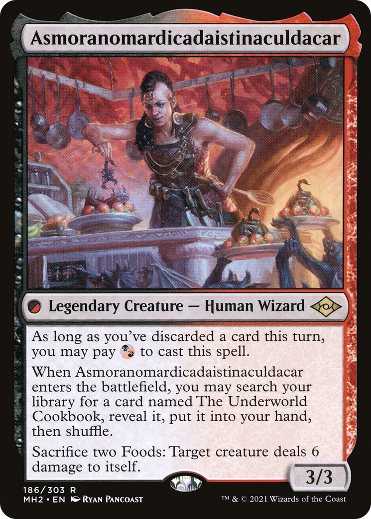 Asmoranomardicadaistinaculdacar (MH2-186) [Modern Horizons 2] Foil
