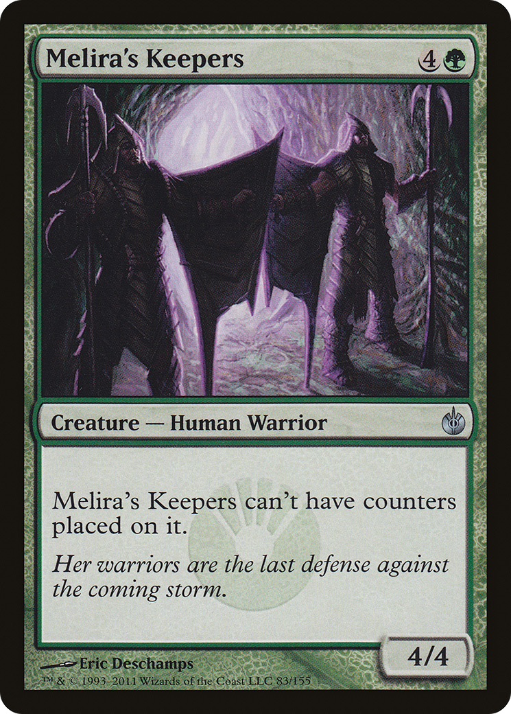 Melira's Keepers (MBS-083) [Mirrodin Besieged] Foil