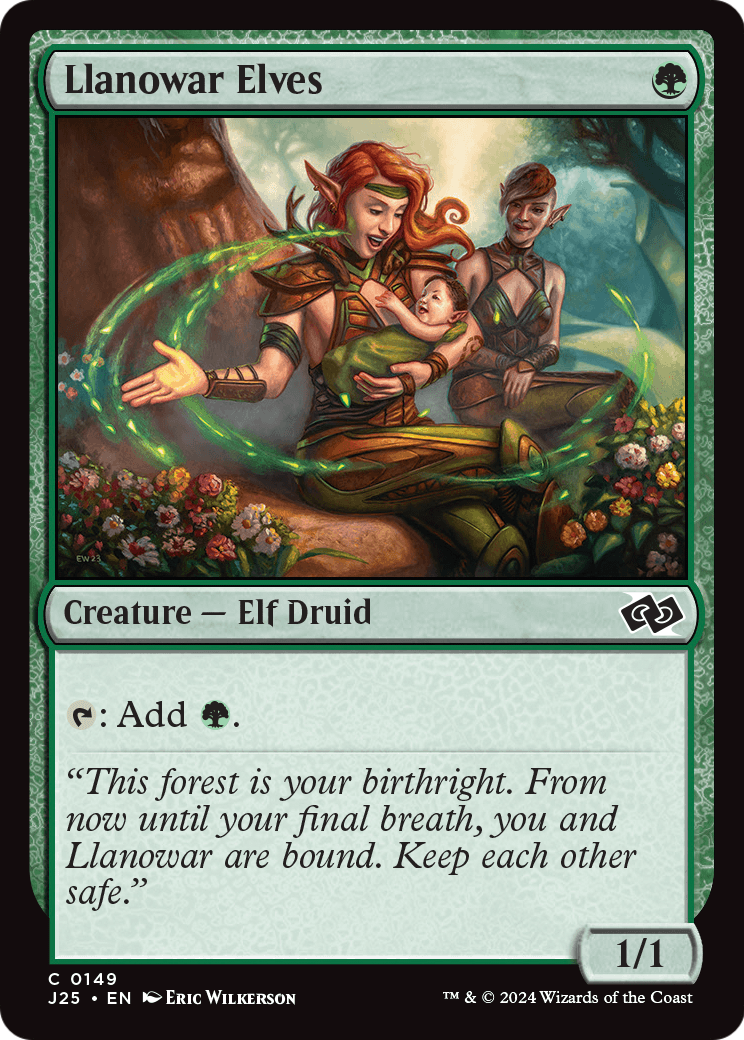 Llanowar Elves (J25-149) [Foundations Jumpstart]