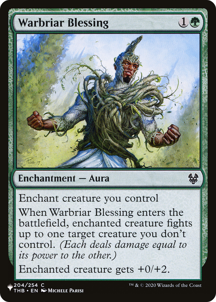 Warbriar Blessing (LIST-THB-204) [The List]