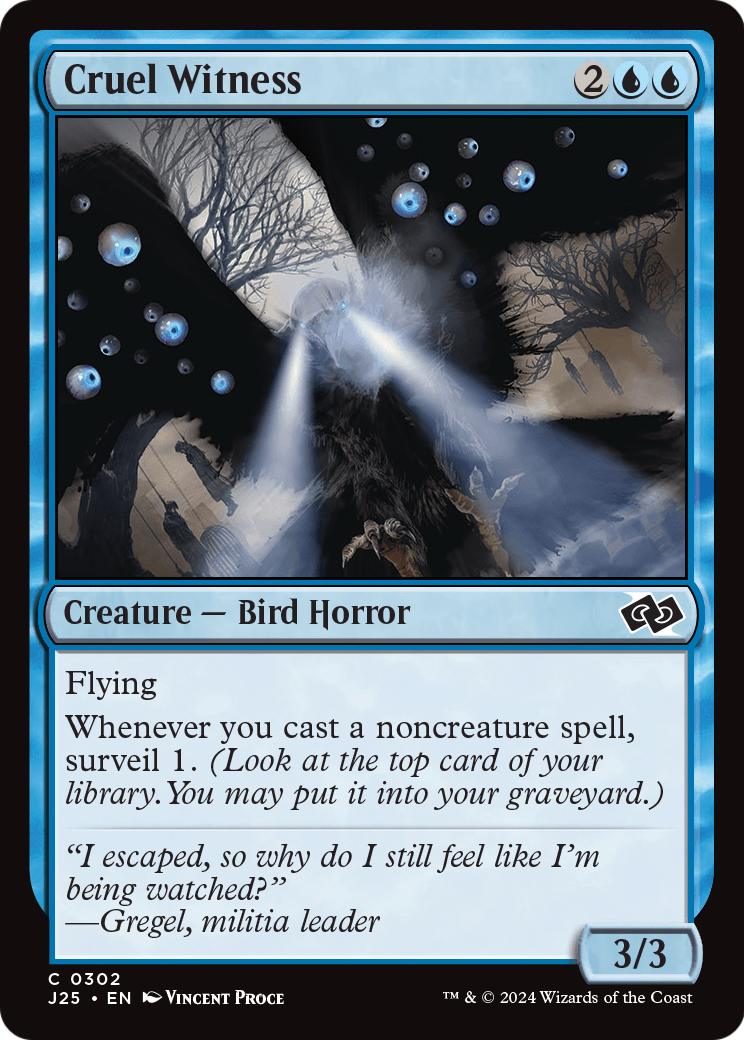Cruel Witness (J25-302) [Foundations Jumpstart]