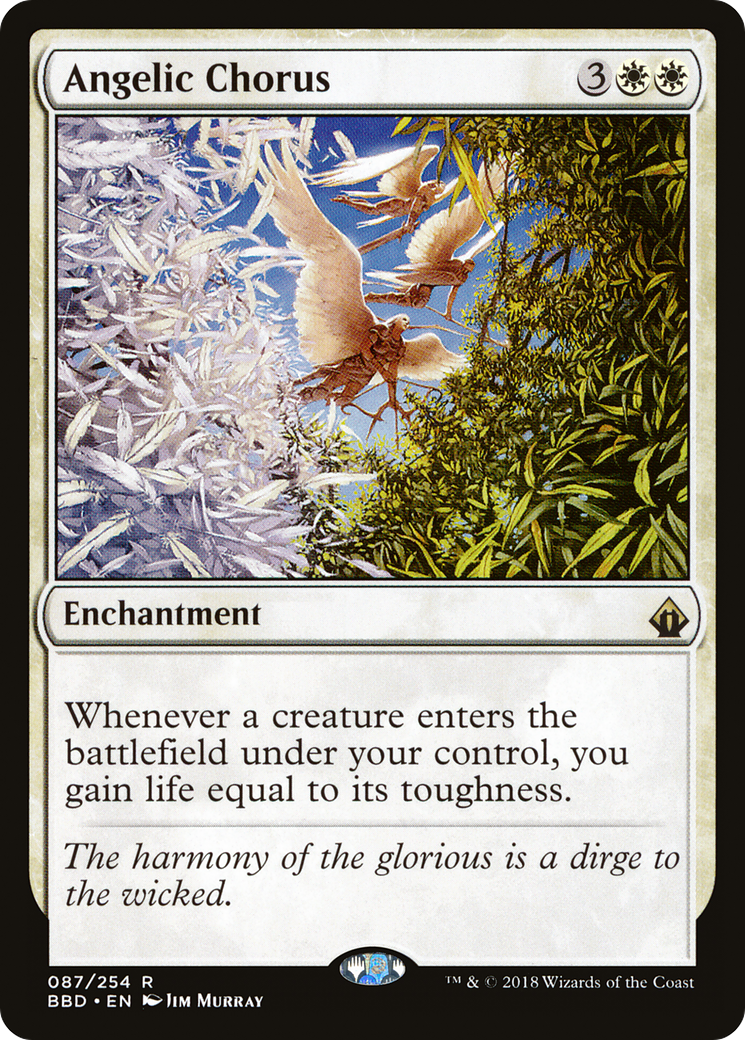 Angelic Chorus (BBD-087) [Battlebond] Foil