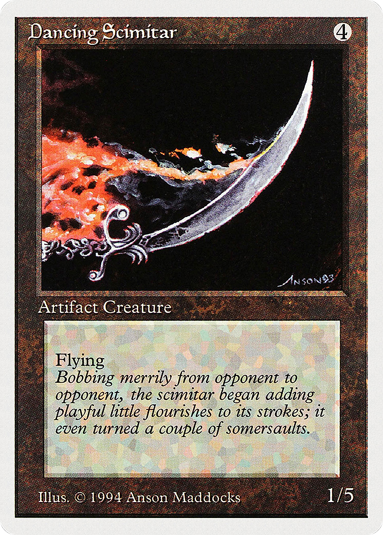 Dancing Scimitar (SUM-243) [Summer Magic / Edgar]