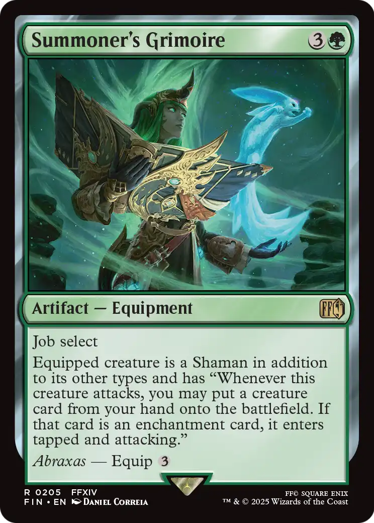 Summoner's Grimoire (FIN-205) [FINAL FANTASY] Foil