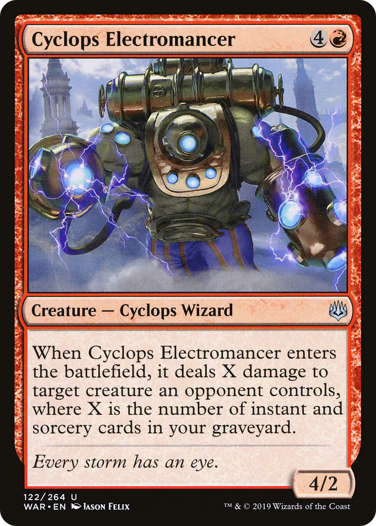 Cyclops Electromancer (WAR-122) [War of the Spark]