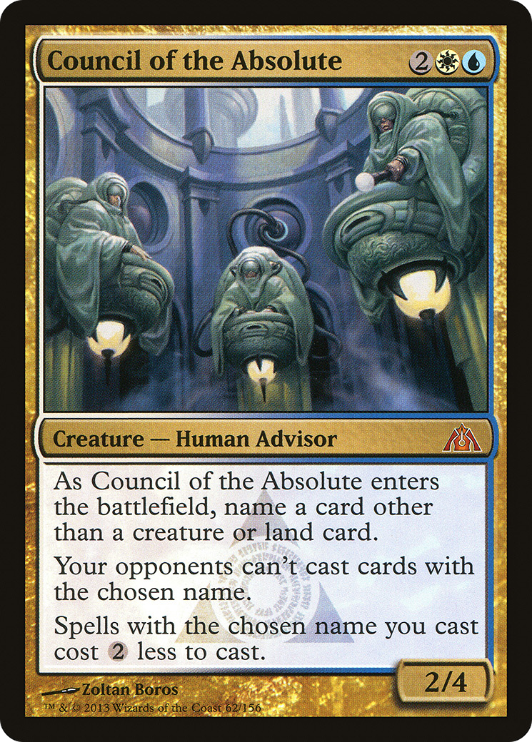 Council of the Absolute (DGM-062) [Dragon's Maze] Foil