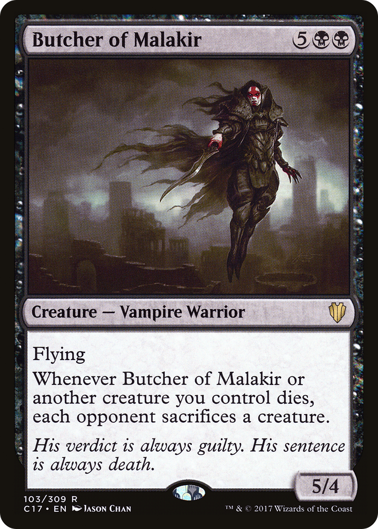 Butcher of Malakir (C17-103) [Commander 2017]