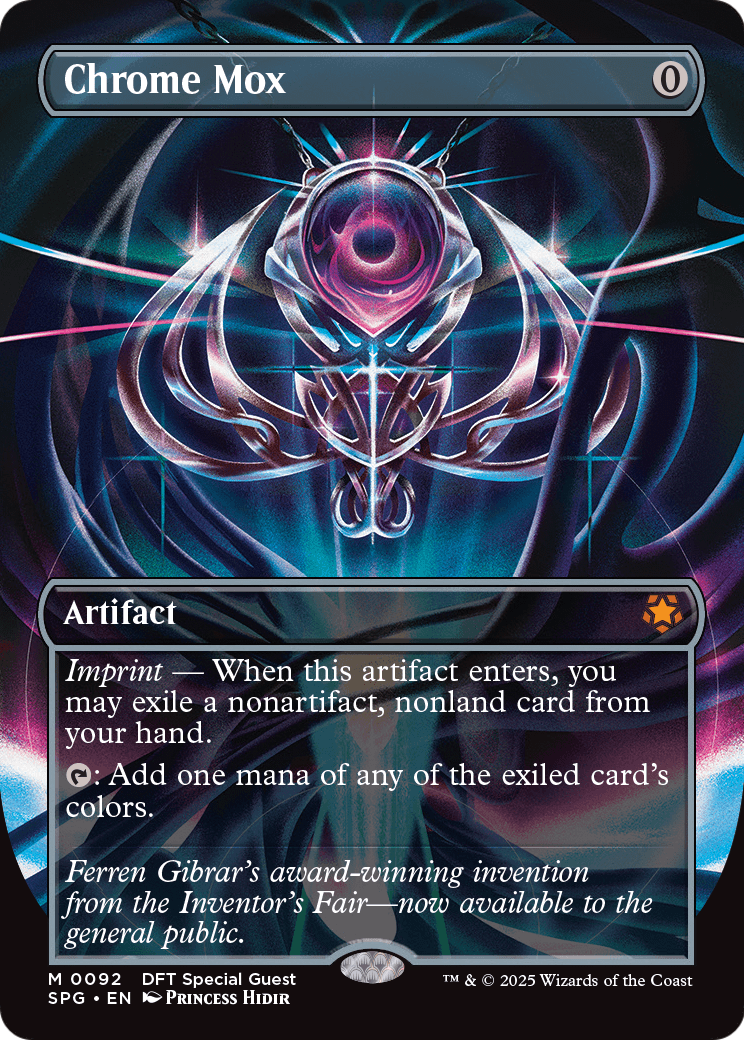 Chrome Mox (Borderless) (SPG-092) [Special Guests] Foil