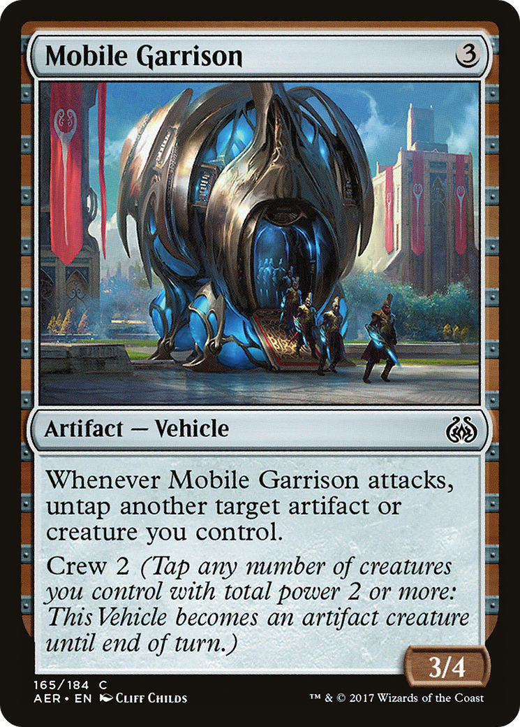 Mobile Garrison (AER-165) [Aether Revolt] Foil
