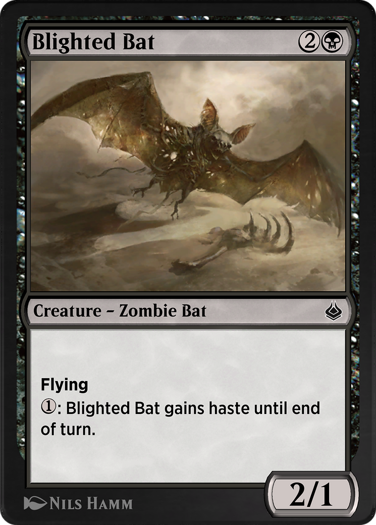 Blighted Bat (AKR-093) [Amonkhet Remastered]