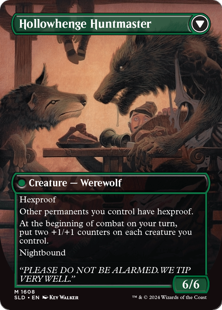 Avabruck Caretaker (SLD-1608) (Borderless) [Secret Lair Drop] Foil