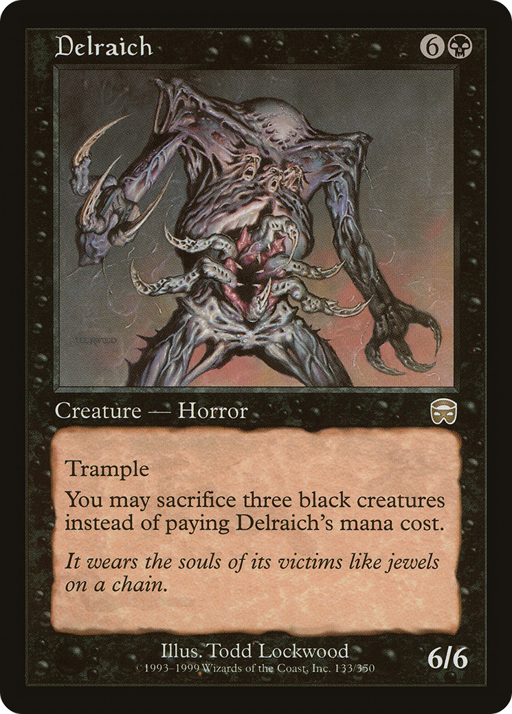 Delraich (MMQ-133) [Mercadian Masques] Foil