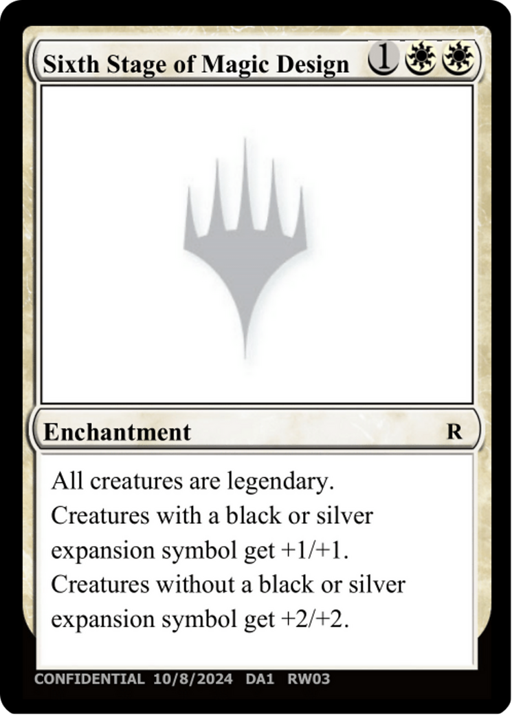 Sixth Stage of Magic Design (UNK-RW03H) [Unknown Event]