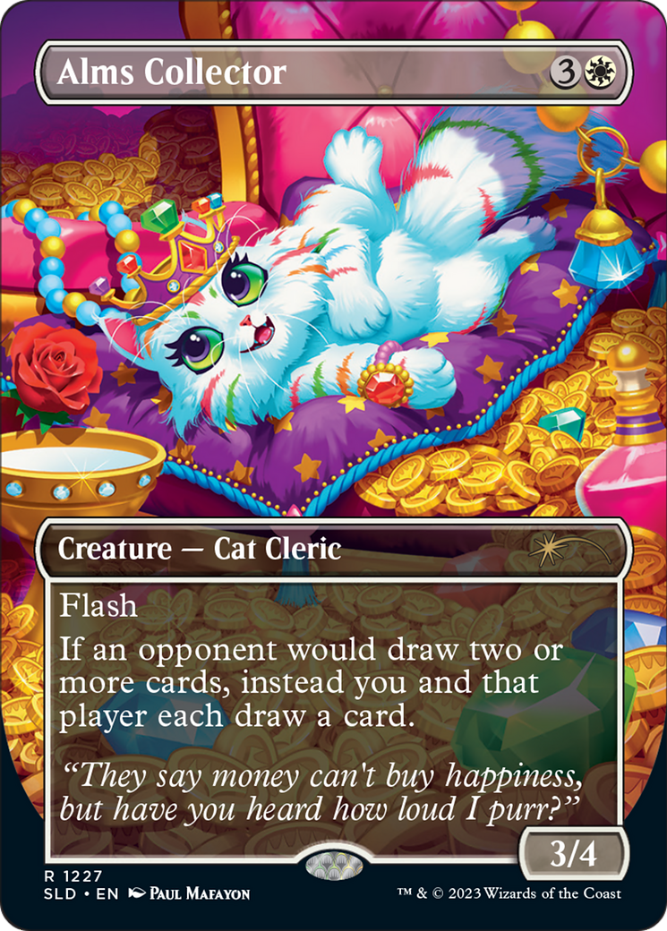 Alms Collector (SLD-1227) (Borderless) [Secret Lair Drop]