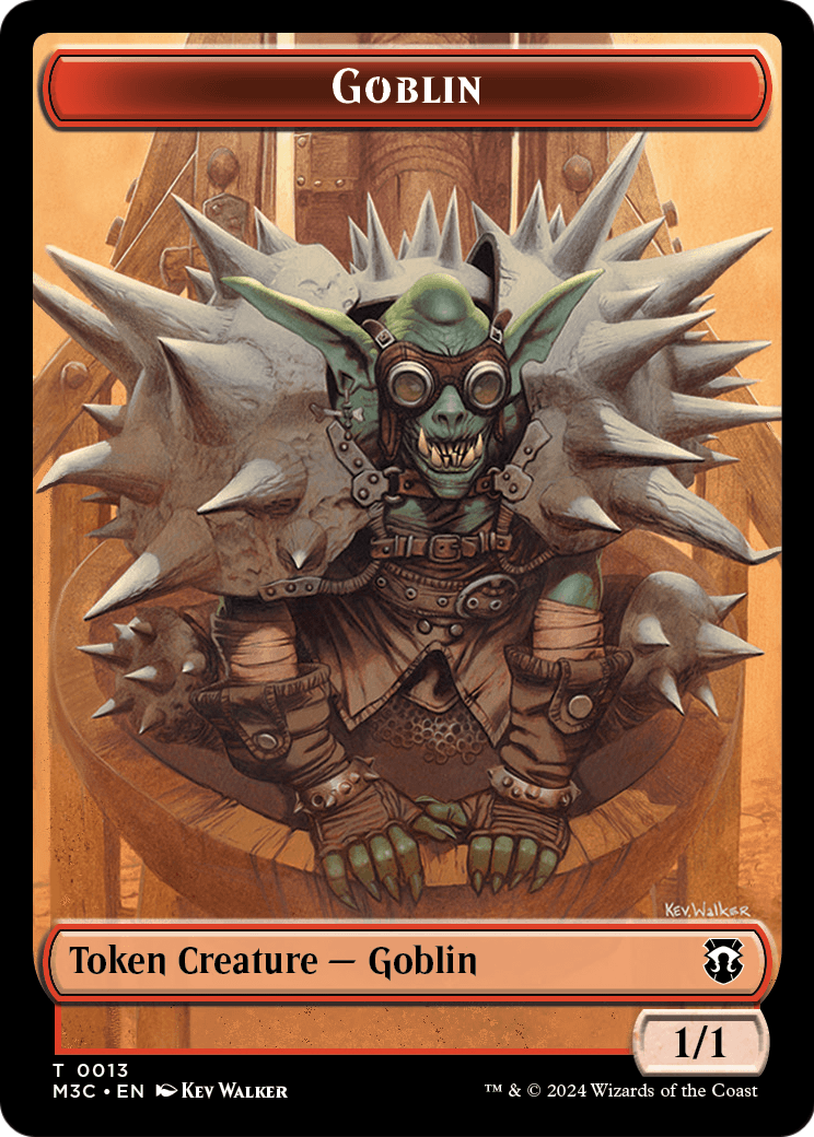Goblin (TM3C-013) [Modern Horizons 3 Commander Tokens]