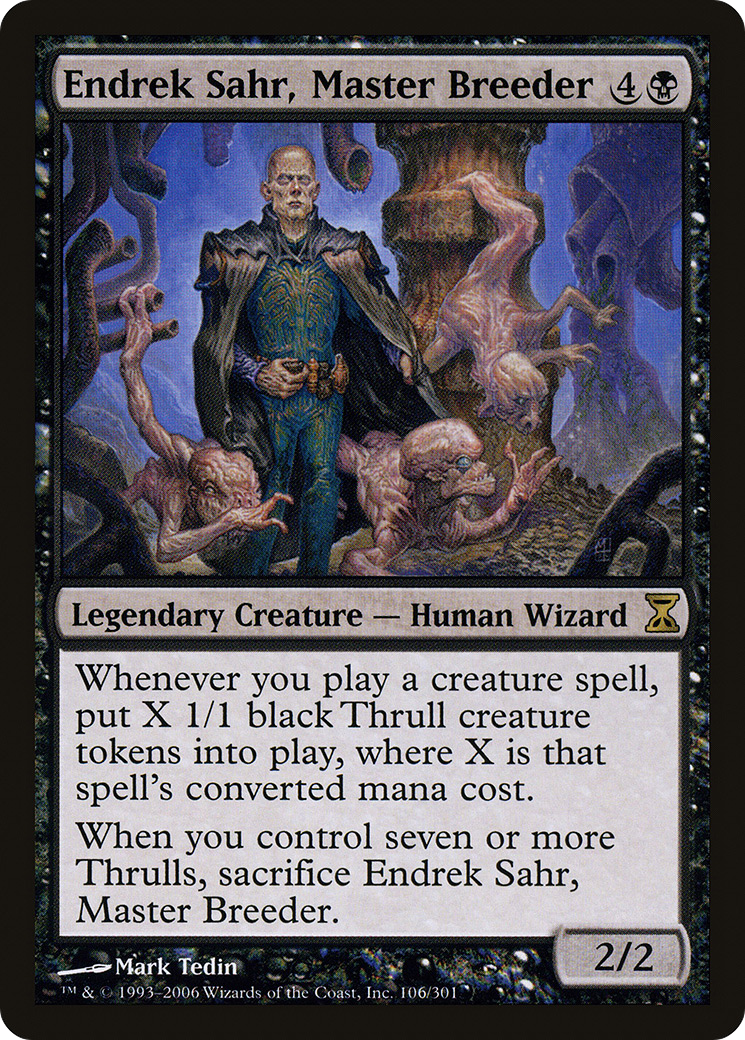 Endrek Sahr, Master Breeder (TSP-106) [Time Spiral] Foil