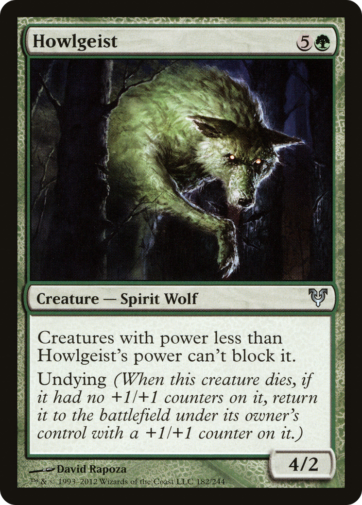Howlgeist (AVR-182) [Avacyn Restored] Foil
