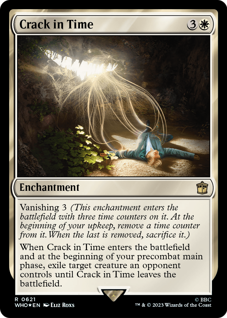 Crack in Time (Surge Foil) (WHO-621) [Doctor Who] Foil