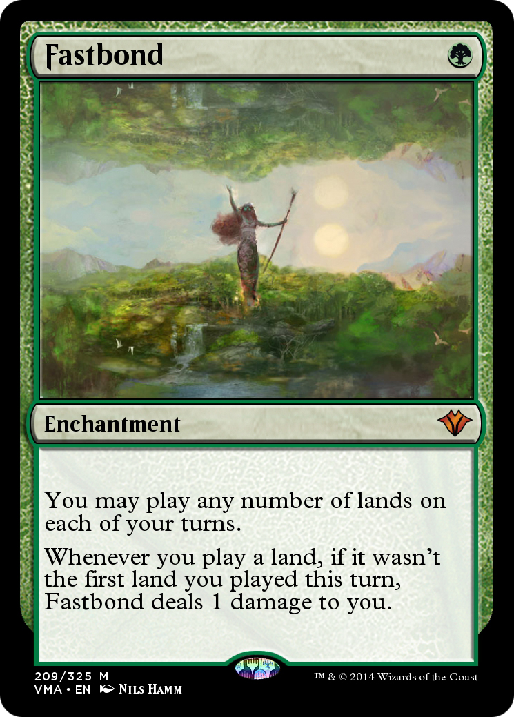 Fastbond (VMA-209) [Vintage Masters] Foil