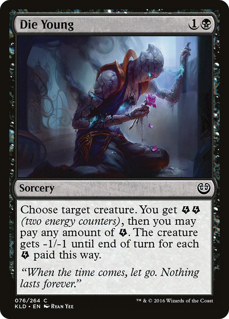 Die Young (KLD-076) [Kaladesh] Foil
