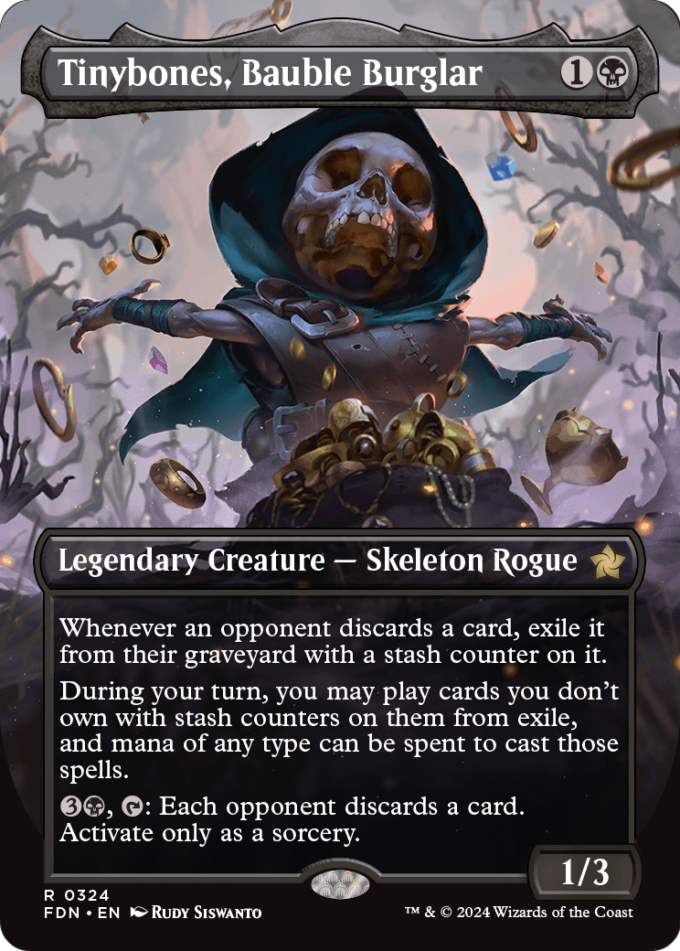 Tinybones, Bauble Burglar (Borderless) (FDN-324) [Foundations]