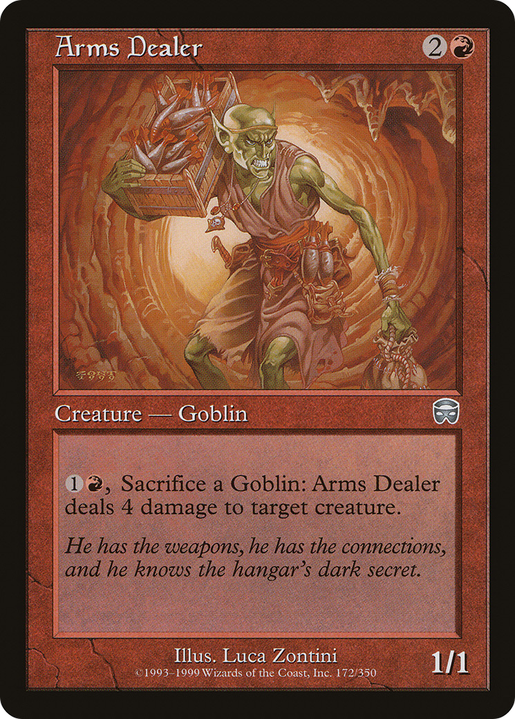 Arms Dealer (MMQ-172) [Mercadian Masques] Foil