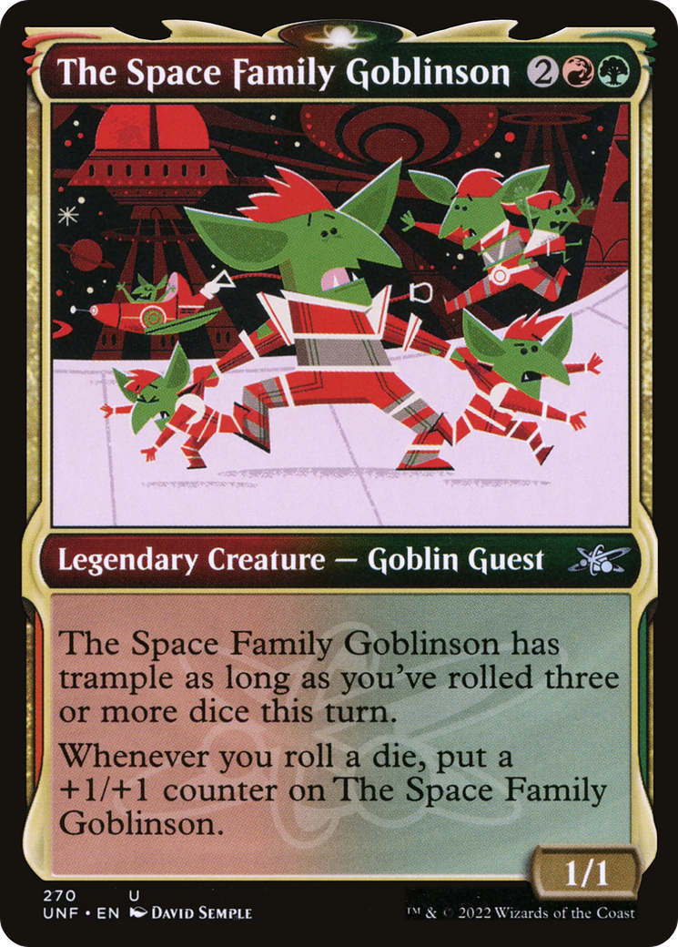 The Space Family Goblinson (Showcase) (UNF-270) [Unfinity]