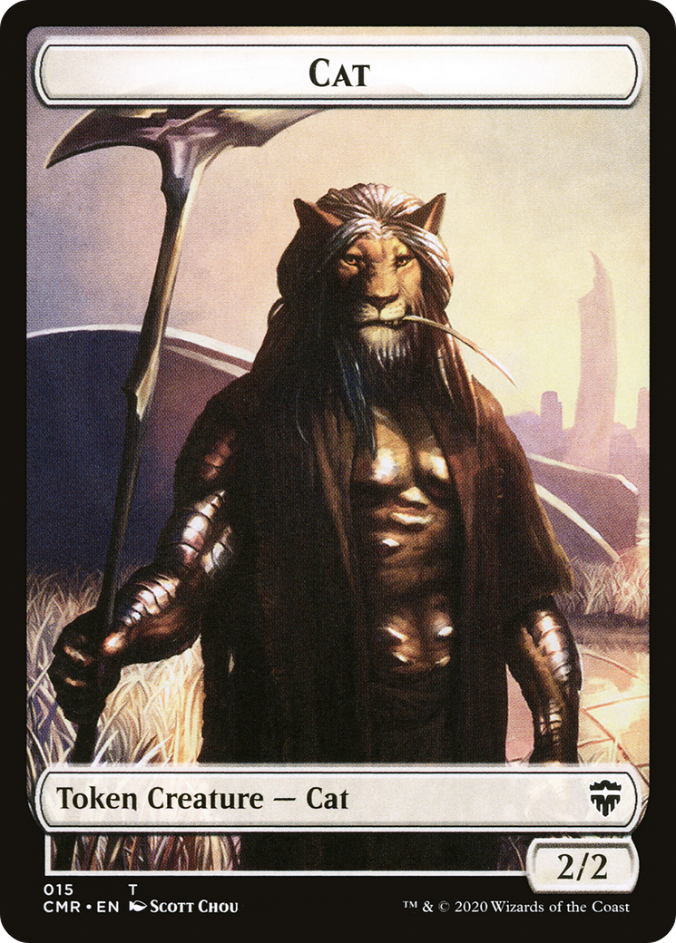 Cat (TCMR-015) [Commander Legends Tokens]