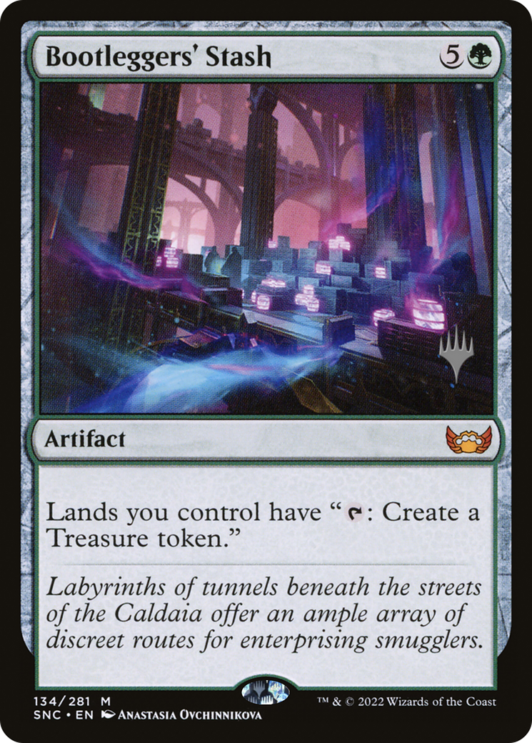 Bootleggers' Stash (PPSNC-134) [Promo Pack: Streets of New Capenna Promos] Foil