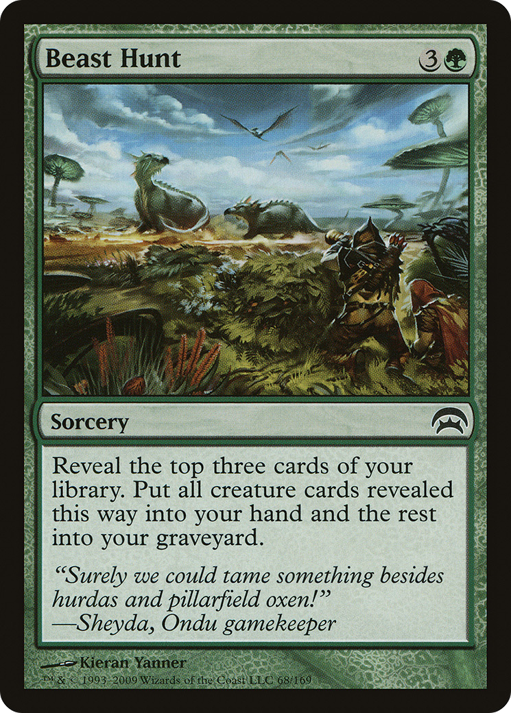 Beast Hunt (HOP-068) [Planechase]