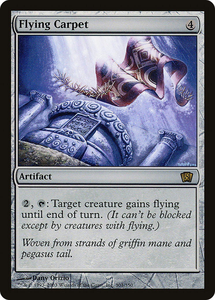 Flying Carpet (8ED-301) [8th Edition] Foil