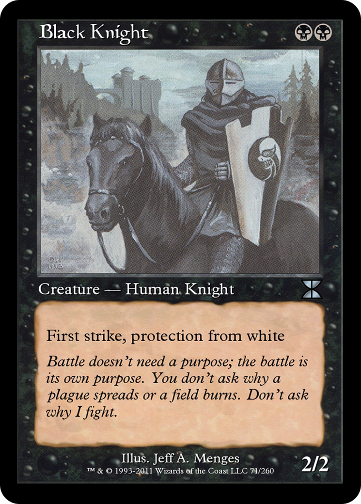 Black Knight (ME4-071) [Masters Edition IV]