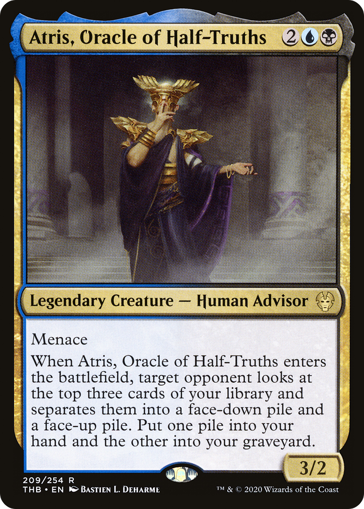 Atris, Oracle of Half-Truths (THB-209) [Theros Beyond Death]