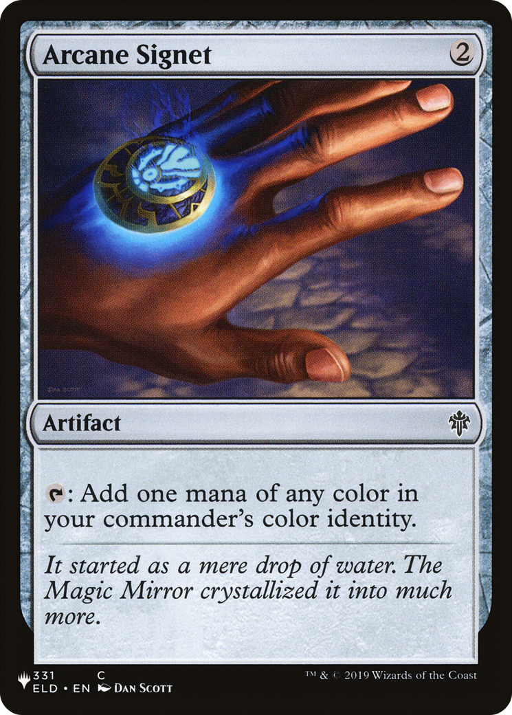 Arcane Signet (ELD) (LIST-ELD-331) [The List]