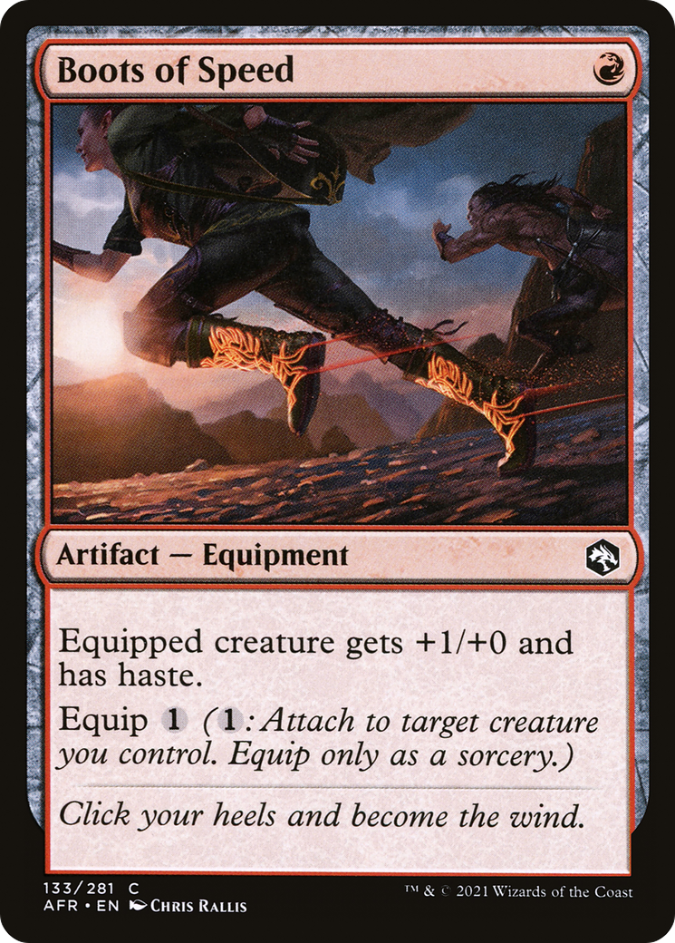 Boots of Speed (AFR-133) [Adventures in the Forgotten Realms] Foil