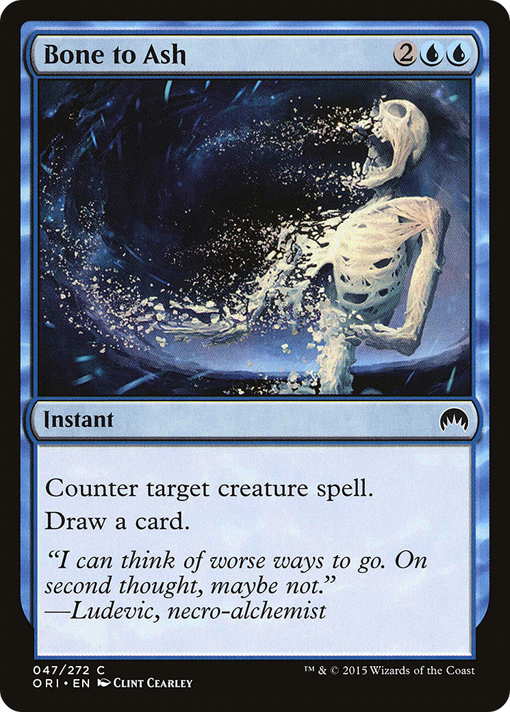 Bone to Ash (ORI-047) [Magic Origins]