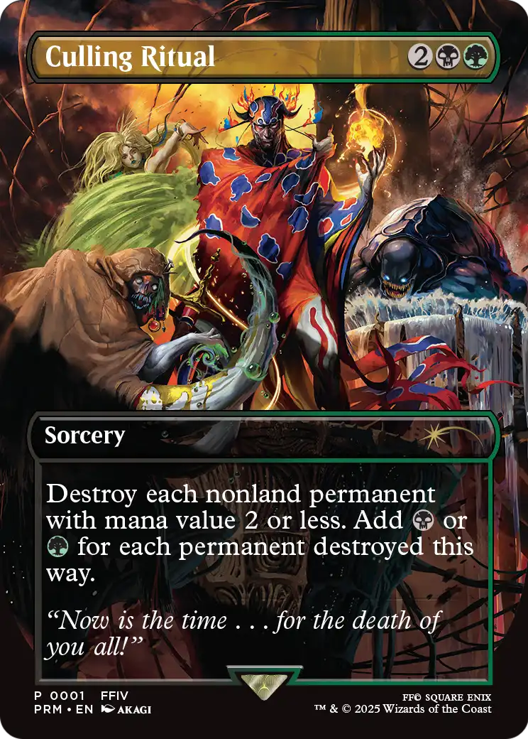 Culling Ritual (WPN-001) (Borderless) [WPN & Gateway Promos]